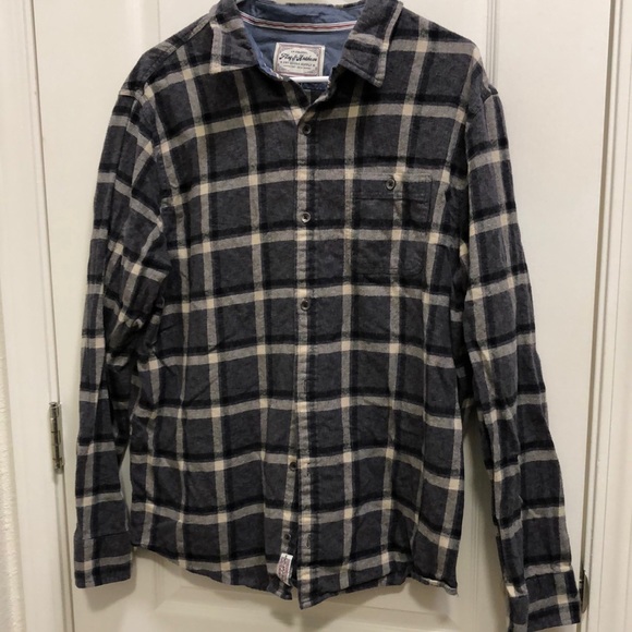 Flag & Anthem Button Down Long Sleeve Shirt - Picture 1 of 4